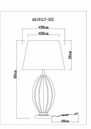 Настольная лампа Arte Lamp Beverly  - 2